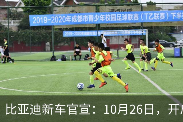 比亚迪新车官宣：10月26日，开启小订！